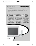 Preview for 1 page of Magnavox 20MC4206 - Tv/dvd Combination Manual Del Usuario