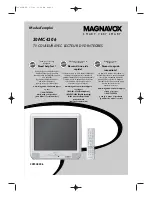 Magnavox 20MC4206 - Tv/dvd Combination Mode D'Emploi preview