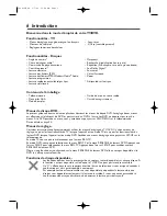 Preview for 6 page of Magnavox 20MC4206 - Tv/dvd Combination Mode D'Emploi