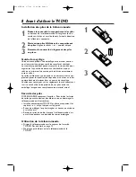 Preview for 8 page of Magnavox 20MC4206 - Tv/dvd Combination Mode D'Emploi