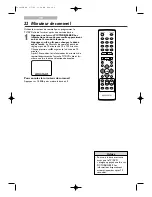 Preview for 22 page of Magnavox 20MC4206 - Tv/dvd Combination Mode D'Emploi