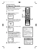 Preview for 28 page of Magnavox 20MC4206 - Tv/dvd Combination Mode D'Emploi