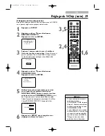 Preview for 29 page of Magnavox 20MC4206 - Tv/dvd Combination Mode D'Emploi