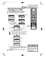 Preview for 41 page of Magnavox 20MC4206 - Tv/dvd Combination Mode D'Emploi