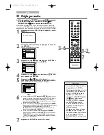 Preview for 50 page of Magnavox 20MC4206 - Tv/dvd Combination Mode D'Emploi