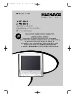 Magnavox 20MC4304 - Tv/dvd/vcr Combination Manual De Usuario preview