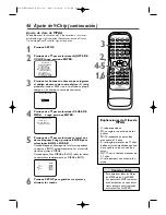 Preview for 46 page of Magnavox 20MC4304 - Tv/dvd/vcr Combination Manual De Usuario