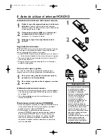 Preview for 8 page of Magnavox 20MC4306 - Tv/dvd/vcr Combination Manual Del Usuario