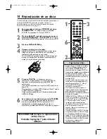 Preview for 14 page of Magnavox 20MC4306 - Tv/dvd/vcr Combination Manual Del Usuario