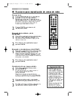 Preview for 40 page of Magnavox 20MC4306 - Tv/dvd/vcr Combination Manual Del Usuario