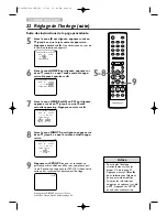 Preview for 22 page of Magnavox 20MC4306 - Tv/dvd/vcr Combination Mode D'Emploi