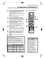 Preview for 27 page of Magnavox 20MC4306 - Tv/dvd/vcr Combination Mode D'Emploi