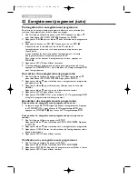 Preview for 32 page of Magnavox 20MC4306 - Tv/dvd/vcr Combination Mode D'Emploi