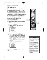 Preview for 42 page of Magnavox 20MC4306 - Tv/dvd/vcr Combination Mode D'Emploi