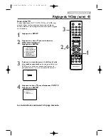 Preview for 45 page of Magnavox 20MC4306 - Tv/dvd/vcr Combination Mode D'Emploi