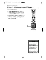 Preview for 50 page of Magnavox 20MC4306 - Tv/dvd/vcr Combination Mode D'Emploi