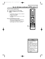 Preview for 51 page of Magnavox 20MC4306 - Tv/dvd/vcr Combination Mode D'Emploi