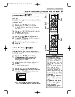 Preview for 67 page of Magnavox 20MC4306 - Tv/dvd/vcr Combination Mode D'Emploi