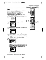 Preview for 73 page of Magnavox 20MC4306 - Tv/dvd/vcr Combination Mode D'Emploi