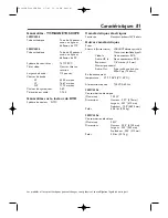 Preview for 81 page of Magnavox 20MC4306 - Tv/dvd/vcr Combination Mode D'Emploi