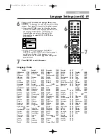 Preview for 69 page of Magnavox 20MC4306 - Tv/dvd/vcr Combination User Manual