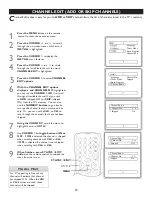 Предварительный просмотр 13 страницы Magnavox 20MT1336 - 20" Color Tv User Manual