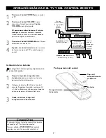Предварительный просмотр 7 страницы Magnavox 23MT2336 - 23" Stereo Tv Manual Del Usuario