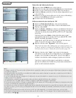 Preview for 14 page of Magnavox 26MD251D - 26" Lcd Hd Flat Tv Manual Del Usuario