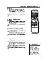 Preview for 37 page of Magnavox 27MDTR10S Owner'S Manual