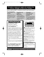 Preview for 82 page of Magnavox 27MDTR20 - Tv/dvd/vcr Combination Owner'S Manual