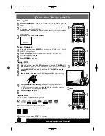 Preview for 2 page of Magnavox 27MDTR20 - Tv/dvd/vcr Combination Quick Use Manual