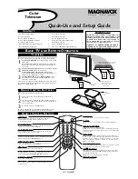 Preview for 1 page of Magnavox 27MS5402 - 27v 100hz Tv Quick Use And Setup Manual