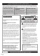 Preview for 2 page of Magnavox 37MD359B Manual Del Usuario