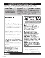 Preview for 2 page of Magnavox 37MD359B Manuel D'Utilisation