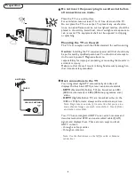 Предварительный просмотр 6 страницы Magnavox 37MF231D - Hook Up Guide User Manual