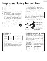 Предварительный просмотр 4 страницы Magnavox 39MF412B Owner'S Manual