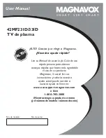 Preview for 1 page of Magnavox 42MF231D - Hook Up Guide Manual De Usuario