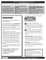 Preview for 2 page of Magnavox 42MF231D - Hook Up Guide Manuel D'Utilisation