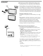Preview for 6 page of Magnavox 42MF231D - Hook Up Guide Manuel D'Utilisation