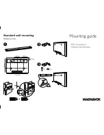 Preview for 1 page of Magnavox 42MF231D - Hook Up Guide Mounting Manual