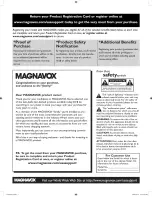 Preview for 2 page of Magnavox 50MF231D - Hook Up Guide Manual