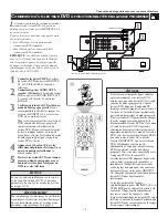 Preview for 13 page of Magnavox 51MP392H - 51" Widescreen Hd Ready Tv Manual De L'Utilisateur