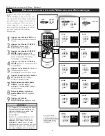Preview for 36 page of Magnavox 51MP392H - 51" Widescreen Hd Ready Tv Manual De L'Utilisateur