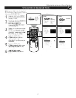 Preview for 37 page of Magnavox 51MP392H - 51" Widescreen Hd Ready Tv Manual De L'Utilisateur