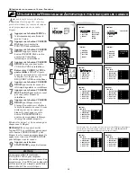 Preview for 38 page of Magnavox 51MP392H - 51" Widescreen Hd Ready Tv Manual De L'Utilisateur