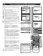 Preview for 20 page of Magnavox 51MP6100D - 51" Widescreen Hd Ready Tv Guía Del Usuario