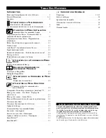 Preview for 4 page of Magnavox 51MP6100D - 51" Widescreen Hd Ready Tv Manual De L'Utilisateur