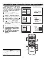 Preview for 9 page of Magnavox 51MP6100D - 51" Widescreen Hd Ready Tv Manual De L'Utilisateur