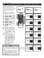 Preview for 22 page of Magnavox 51MP6100D - 51" Widescreen Hd Ready Tv Manual De L'Utilisateur
