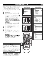 Preview for 25 page of Magnavox 51MP6100D - 51" Widescreen Hd Ready Tv Manual De L'Utilisateur